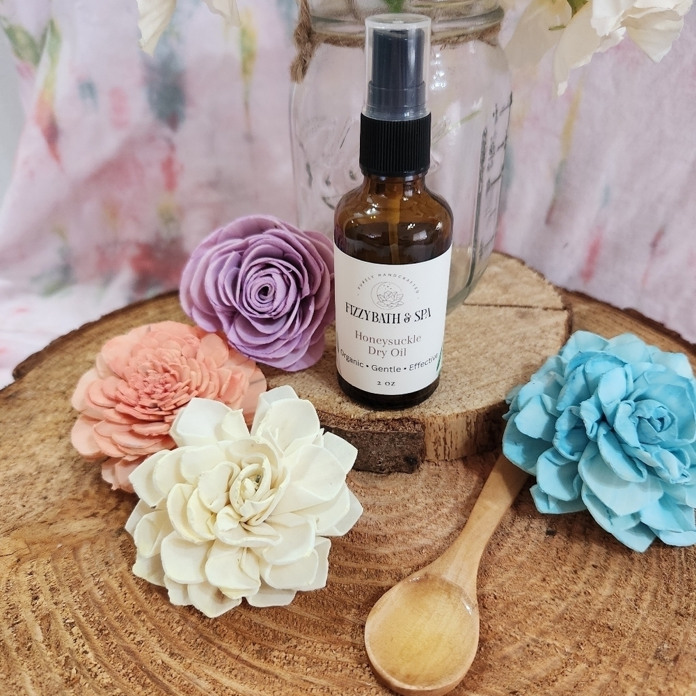 Handmade Dry Body Oil 2 oz - Picture 1 of 5